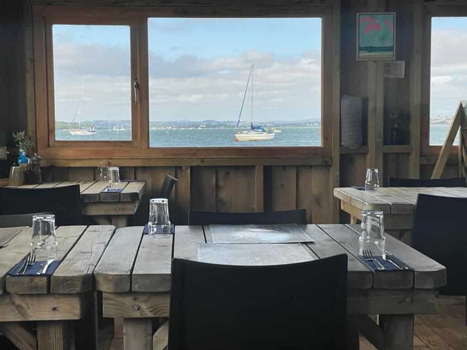 exe cafe exmouth view of sea
